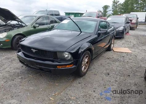 2006 Ford Mustang V6 из США, поврежденный, VIN 1ZVFT80N965250048
